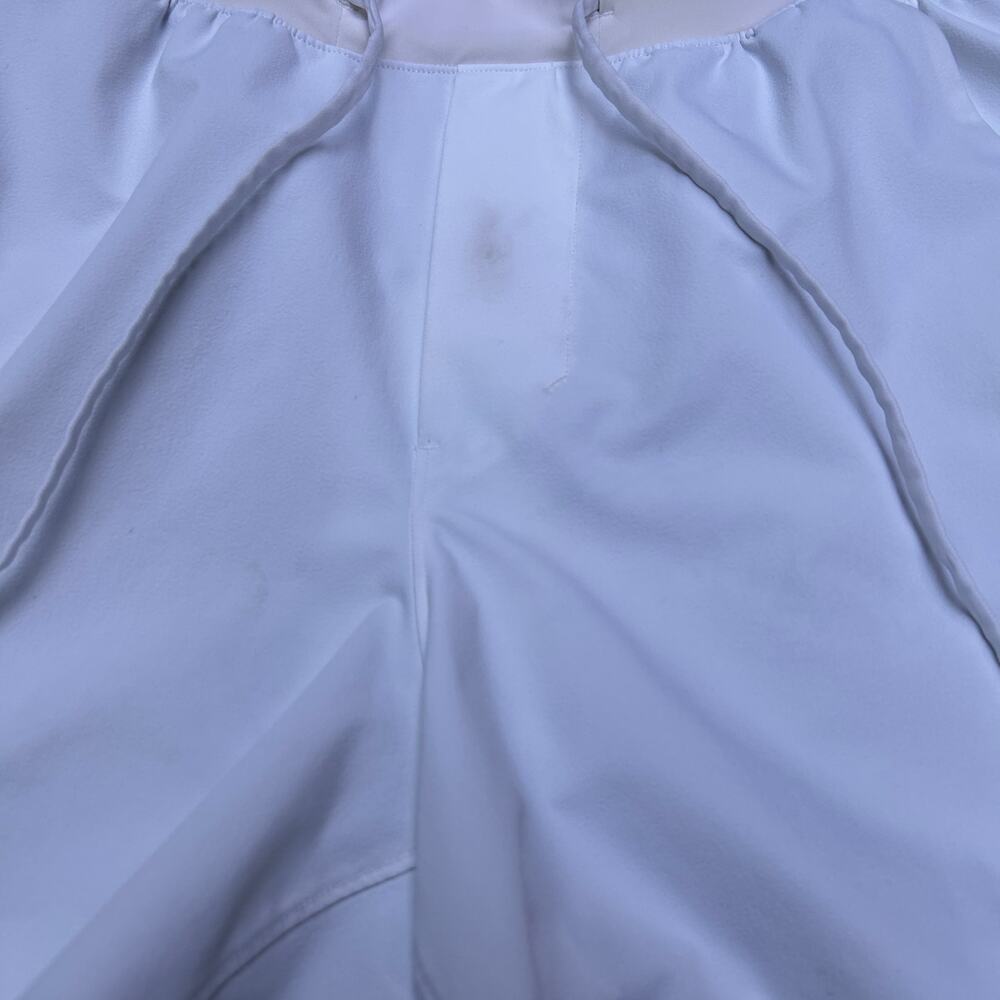 Lululemon Zeroed In Linerless Shorts 5" White Men's XS LM7BJSS Flaws Drawstring - Picture 5 of 12
